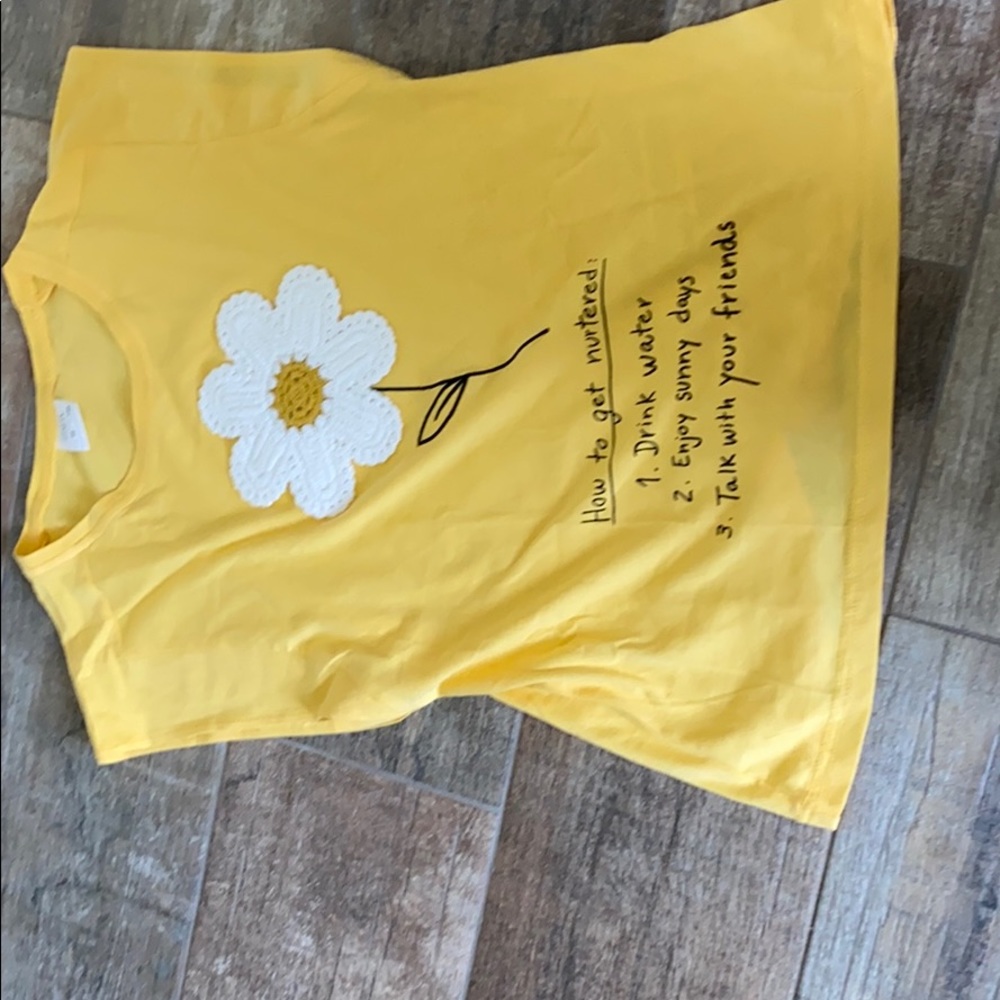 Yellow T-shirt
